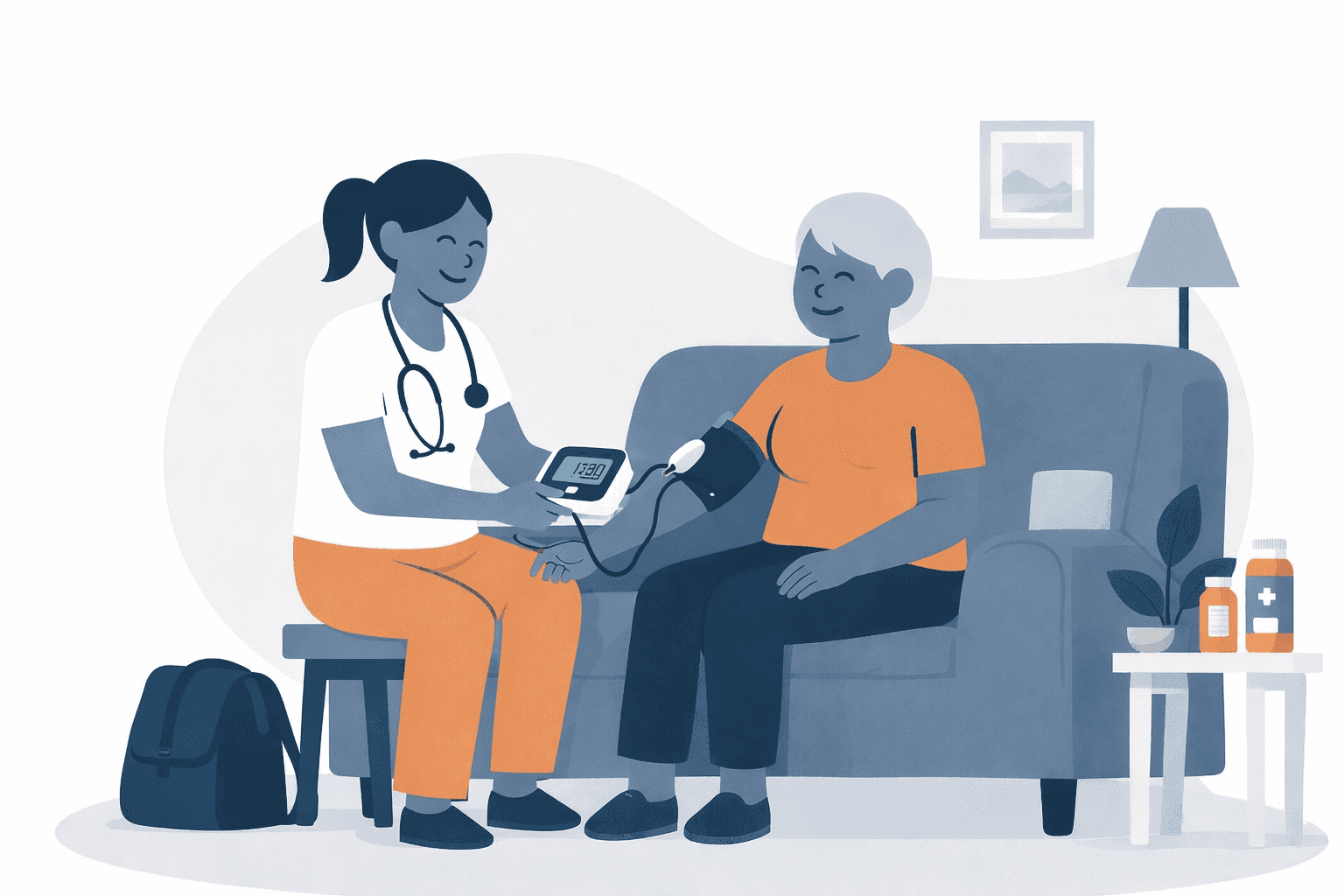 Bilan de santé à domicile